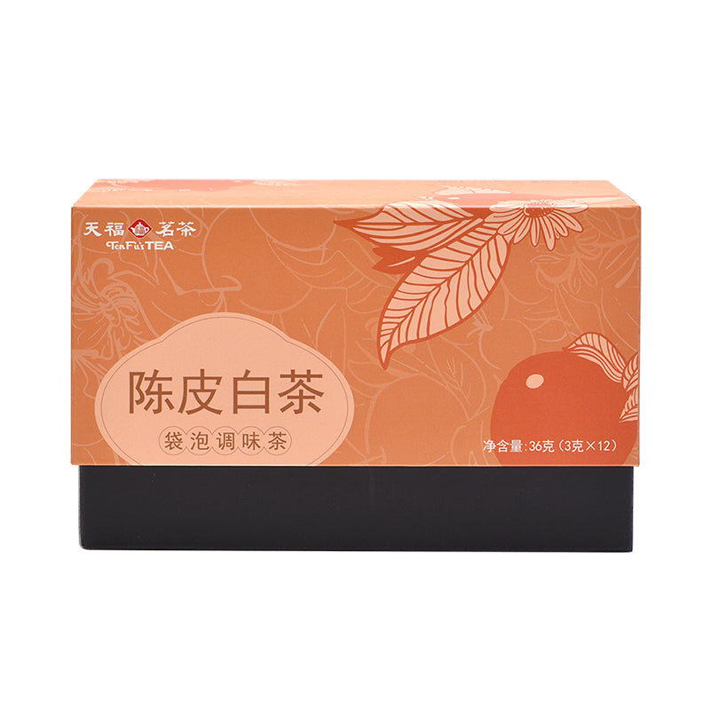Dried Tangerine Peel White Tea  Tea bags  36G