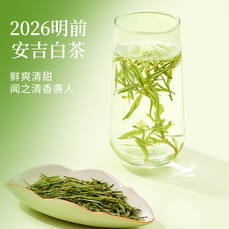 2026 Premium Anji Bai Cha (Green Tea) – Anji Origin (25g / 50g)