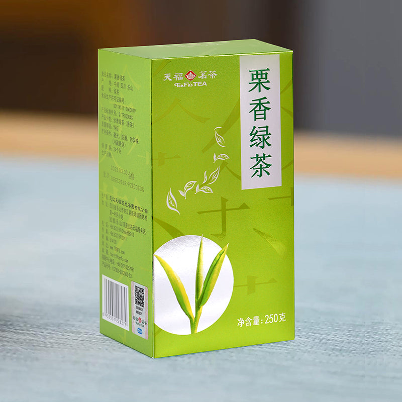 2025 Spring Tea Sichuan Chestnut Scented Green Tea 250G