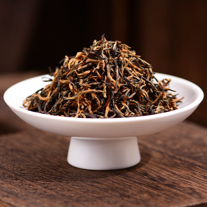 天福茗茶 金骏眉红茶武夷山小种 特级茶送礼礼盒装200g 红茶茶礼