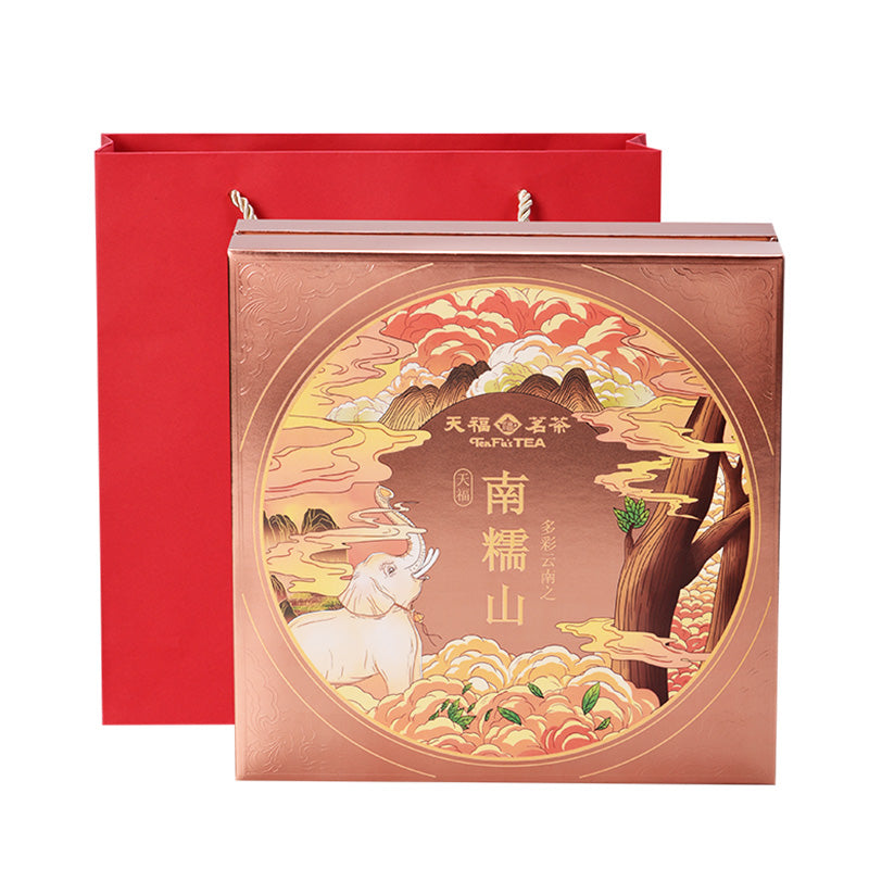 Colorful Raw Pu'er Tea  Gift Box