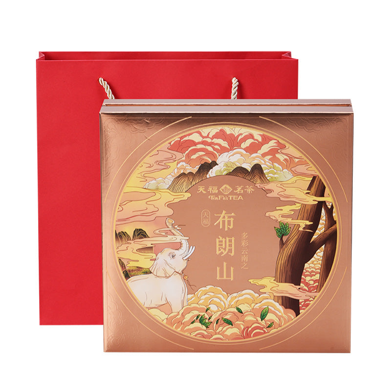 Colorful Raw Pu'er Tea  Gift Box