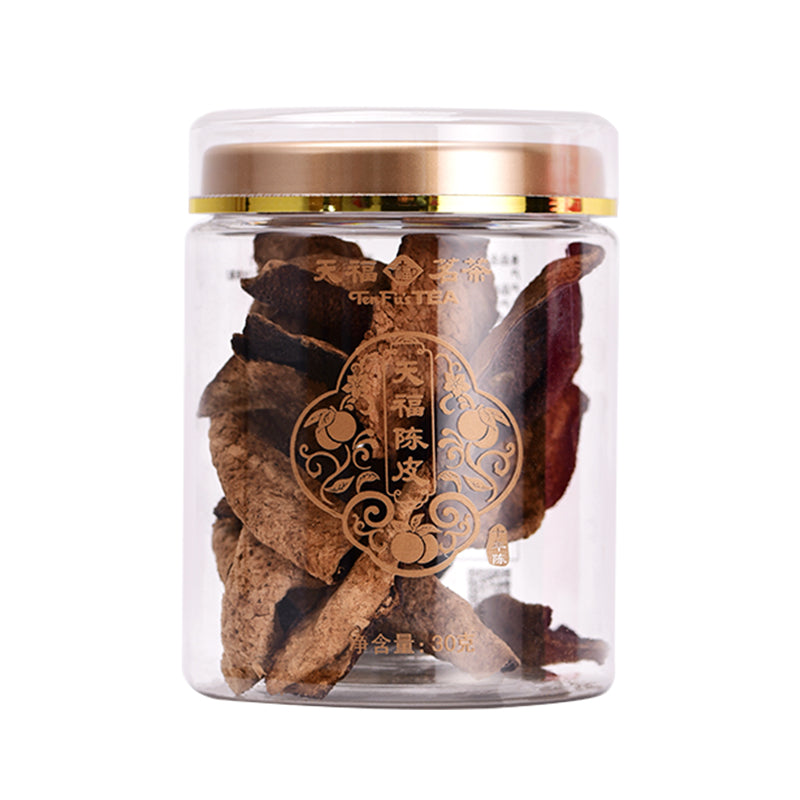Tenfu's Tea Guangdong Xinhui Dried Tangerine Peel Tasting Package, 30g