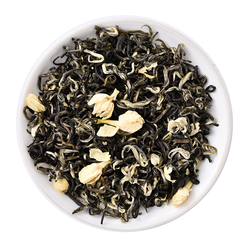 Superfine Fragrant Jasmine Green Tea-Sichuan Loose Leaf Tea-TenFu's TEA