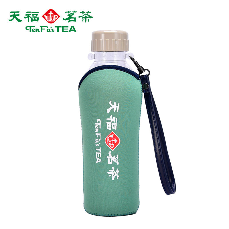 Double Wall Glass Bottle Travel Mug with Filter
