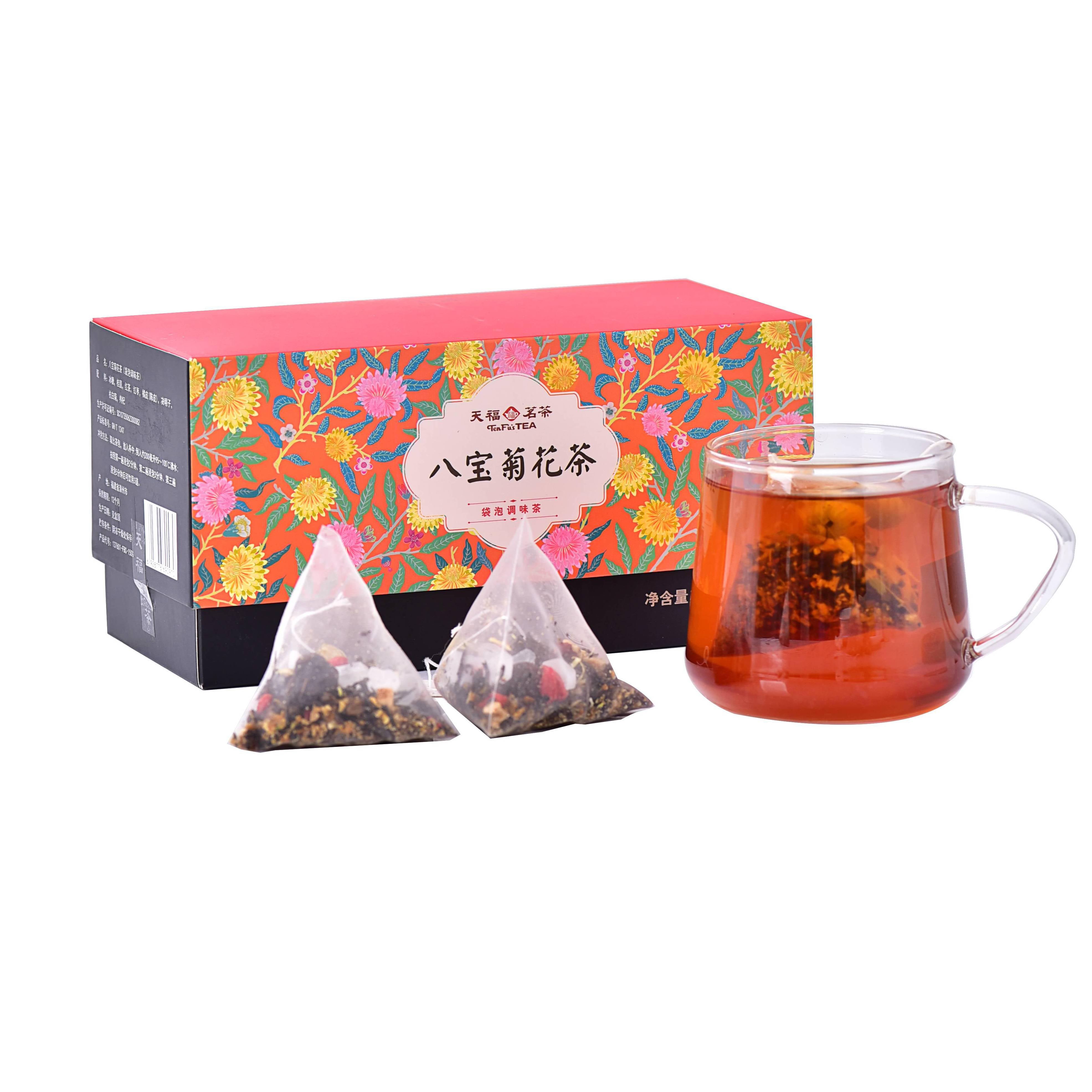 Oriental Eight Treasures(Ba Bao) Herbal Pyramid Tea Bag36G
